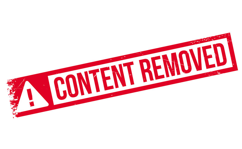 Removal of unwanted content: about a company's image with Saftec Digital